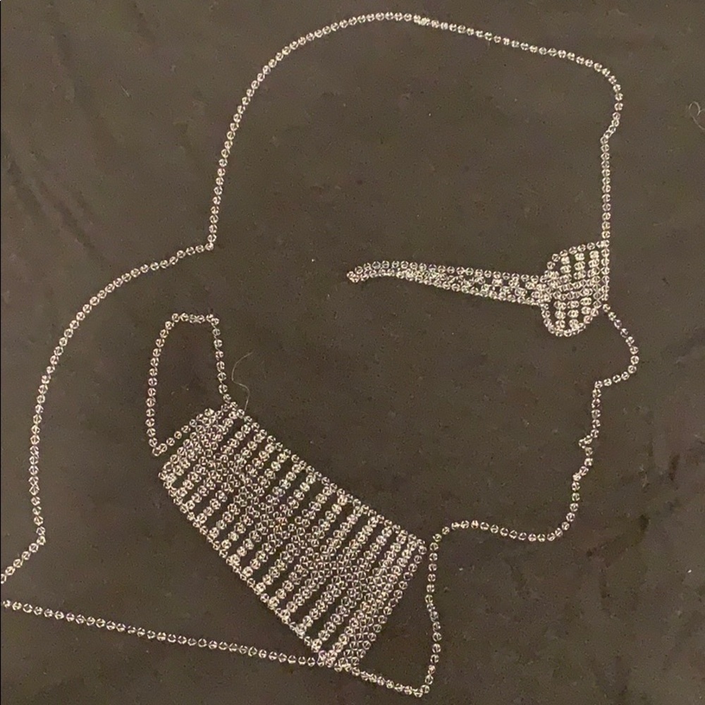 Karl Lagerfeld metallic logo tee - Picture 2 of 4